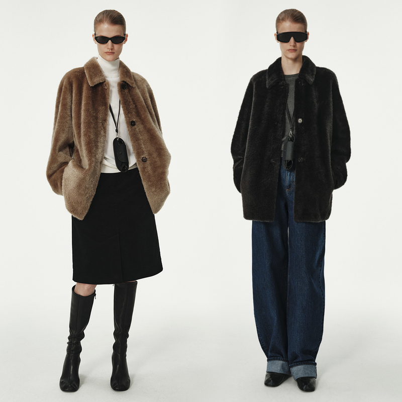Msbeast Lapel Cocoon-Shaped Spanish Xingman Fur Integrated Fur Coat for Women | Jian Yun Changge Msbeast Lapel Cocoon-Shaped Spanish Xingman Fur Integrated Fur Coat for Women | Jian Yun Changge