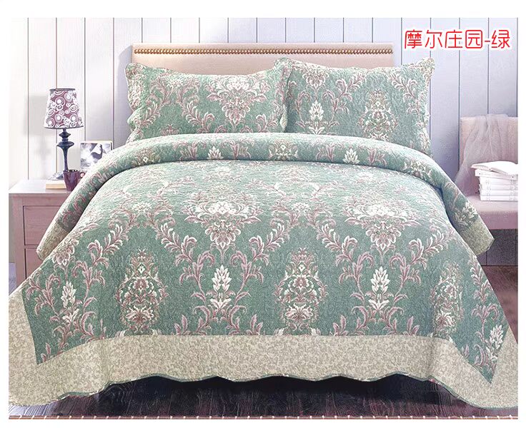 Đất nước Mỹ chăn bông trải giường ba bộ chăn bông được giặt bông đôi giường điều hòa không khí chăn ga trải giường mùa hè
