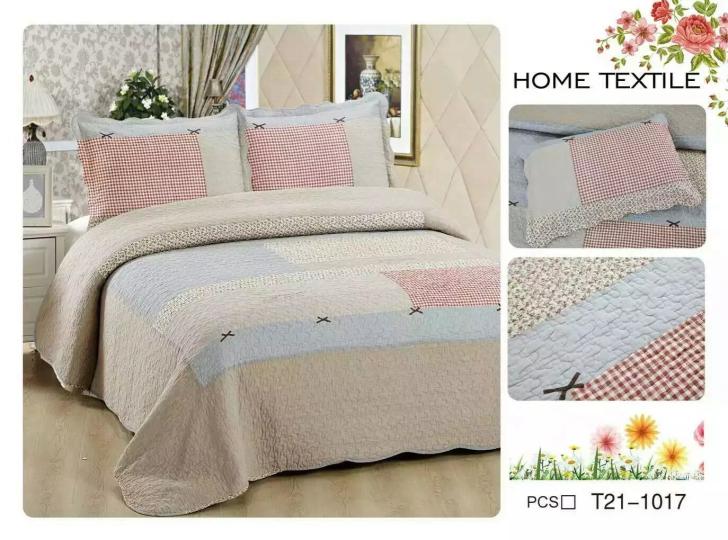 Bông in giường bông bao gồm mảnh duy nhất ba bộ của mùa hè mát điều hòa không khí quilt chần bông tấm bông hai bộ