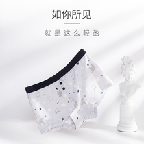 Zhang Youjia Breathable Cartoon Thin Cotton Neutral Les Lady Middle Waist Flat Corner Corner Underwear Sport Wind Student Women