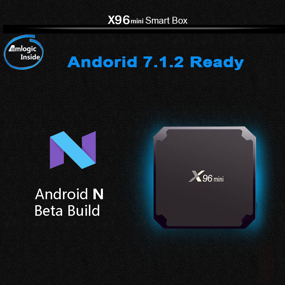X96 Mini 安卓机顶盒 S905W 网络电视盒 安卓7.1 TV BOX 2G 16G