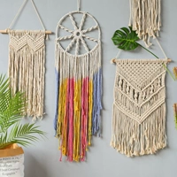 Giữa thảm dệt tay Bắc Âu bohemian phòng khách mô hình phòng ngủ của trẻ em phòng tường trang trí Dreamcatcher - Tapestry 	thảm dệt treo tường