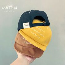 Baby cap Spring short eaves baseball cap boys and girls autumn children hat soft brimmed hat summer outing sun hat