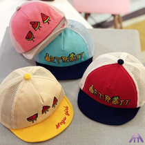 Summer baby net cap for boys and girls breathable cap Summer childrens sun hat kid baseball cap thin cool hat