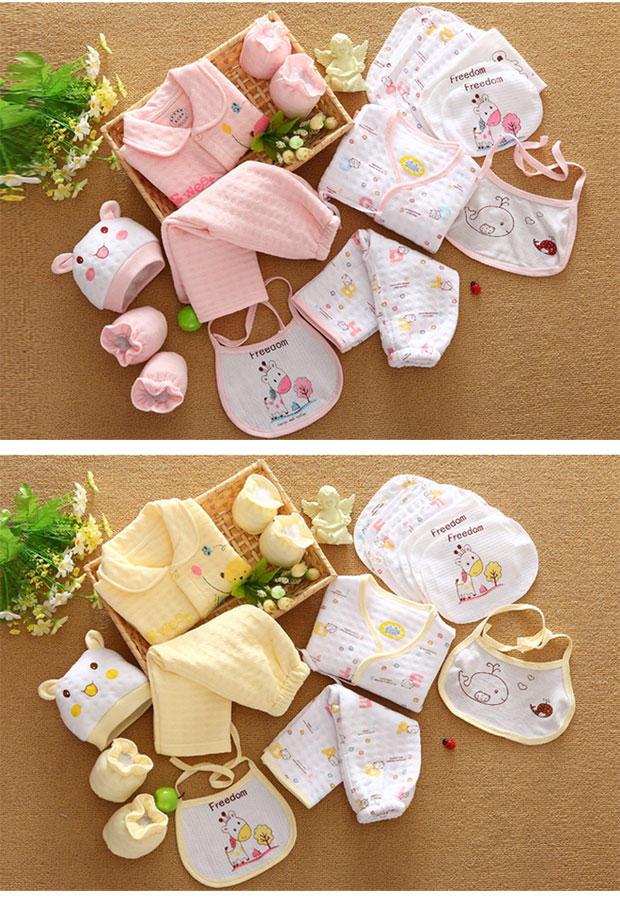 Twin nam rồng và phượng nữ bé sơ sinh quần áo trẻ em hộp quà tặng cung cấp Daquan 0 mùa thu và mùa đông 3 tháng đồ trẻ em