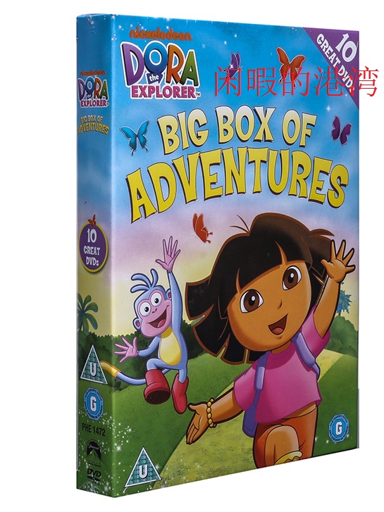 Original Love Expedition Doora 1-2 season DORA 10DVD full set HD English pronunciation No subtitles
