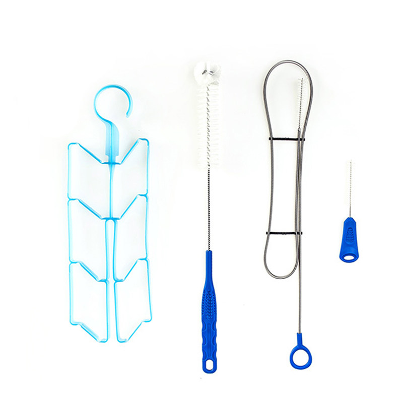 Outdoor water bag cleaning brush drying rack water nozzle cleaning brush 4 pieces of soft kettle cleaning brush