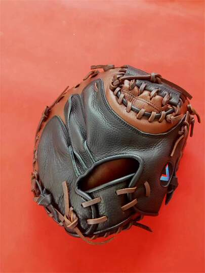 Double Eleven professional imported cowhide baseball catcher gloves, softball catcher gloves, limited edition for adults