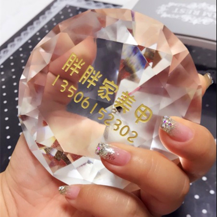 Công Cụ làm móng tay Crystal Glass Đạo Cụ Trang Trí Cửa Hàng Làm Móng Tay Mô Hình Hand Show Chụp Đạo Cụ Kim Cương Lớn Kim Cương máy làm móng
