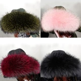 2023 от звезд, ты, Чжоу Донгу, тот же мех меха черного, черные -знаки, черный воротник