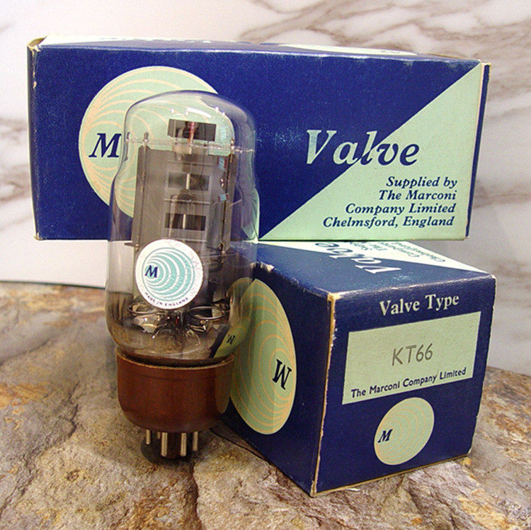 The new original box Marconi KT 66 is rare new in the UK