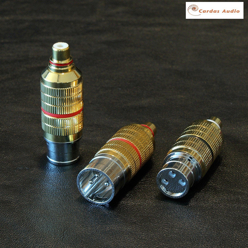 American original imported Cardas gold version of RCA XLR (signal-to-balance)