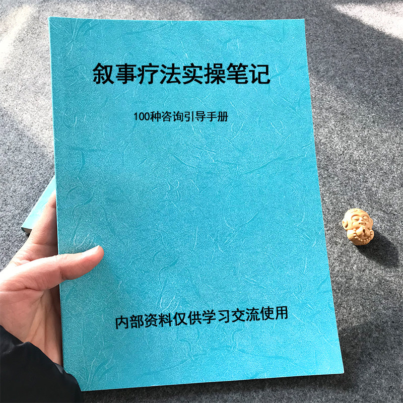 Narrative Therapy Notes Practical Manual Professional Knowledge Coursework Teaching Exercise Book