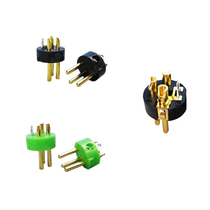 Wired Microphone Copper Three-Pin Camon Mother KTV Microphone Three-pin-pin card Dragon Kom Kulong Cannon Tripin