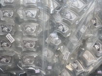 2009 Zodiac Ox Fan-shaped Silver Coin Original full version of 10 unlicensed boxes Year of the Ox Commemorative Silver Coin Fan Silver Bull