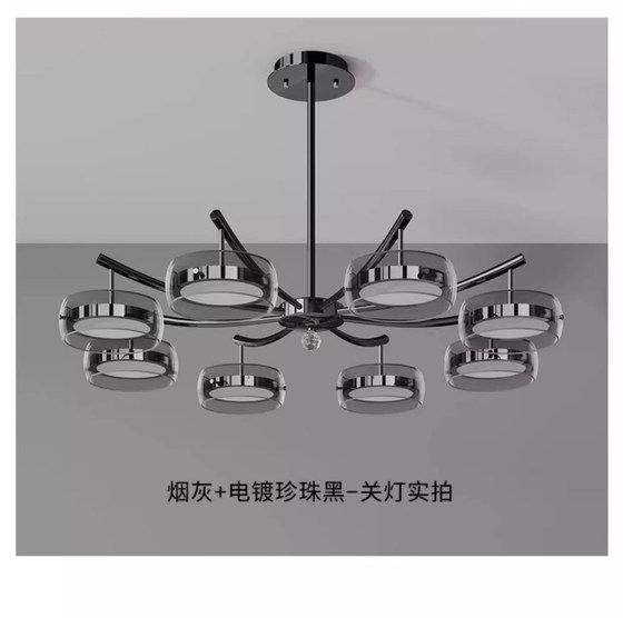 Italian-Style Light Luxury Modern Living Room Chandelier, Nordic Minimalist Room Bedroom Chandelier, High-End Main Hall Chandelier, Dining Room Chandelier
