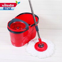Microlida double spin easy cleaning with double driving hand press style washing and drying spin-to-hand mop-free sloth mop head