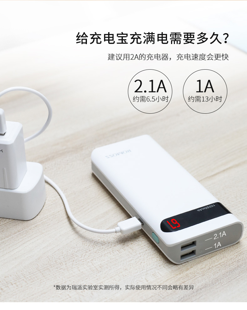 Luoma Shi sạc kho báu 10000m mAh dung lượng cao vạn mah điện thoại di động cầm tay nhỏ gọn nhỏ phổ biến điện thoại di động sense4 Romanesque chính thức cửa hàng flagship ủy quyền - Ngân hàng điện thoại di động sạc dự phòng evalu