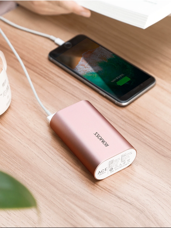 ROMOSS Luoma Shi kim loại điện thoại di động sạc phổ kho báu 10000m mAh dung lượng cao Mini nhỏ gọn cầm tay nhỏ nhanh phí Oki nữ cửa hàng flagship Luoma Shi Bảo chính thức ủy quyền - Ngân hàng điện thoại di động