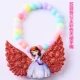 Frozen Kids Phụ kiện Vòng tay Dễ thương Angel Wings Crystal Đính cườm Vòng đeo tay Công chúa Vòng tay Trang sức - Vòng đeo tay Clasp
