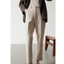 SS STUDIO COMMUTER TRUMP Thickened Warm High Waist Casual Western Dress Pants Small Leggings Lady Autumn Winter