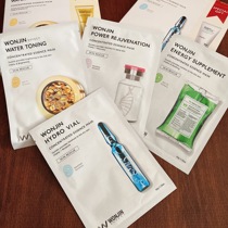 Small R Hong Kong Wonjin Yuanchen Hyaluronic acid bottle essence hydrating mask bottle Huaneng mask 10 pieces