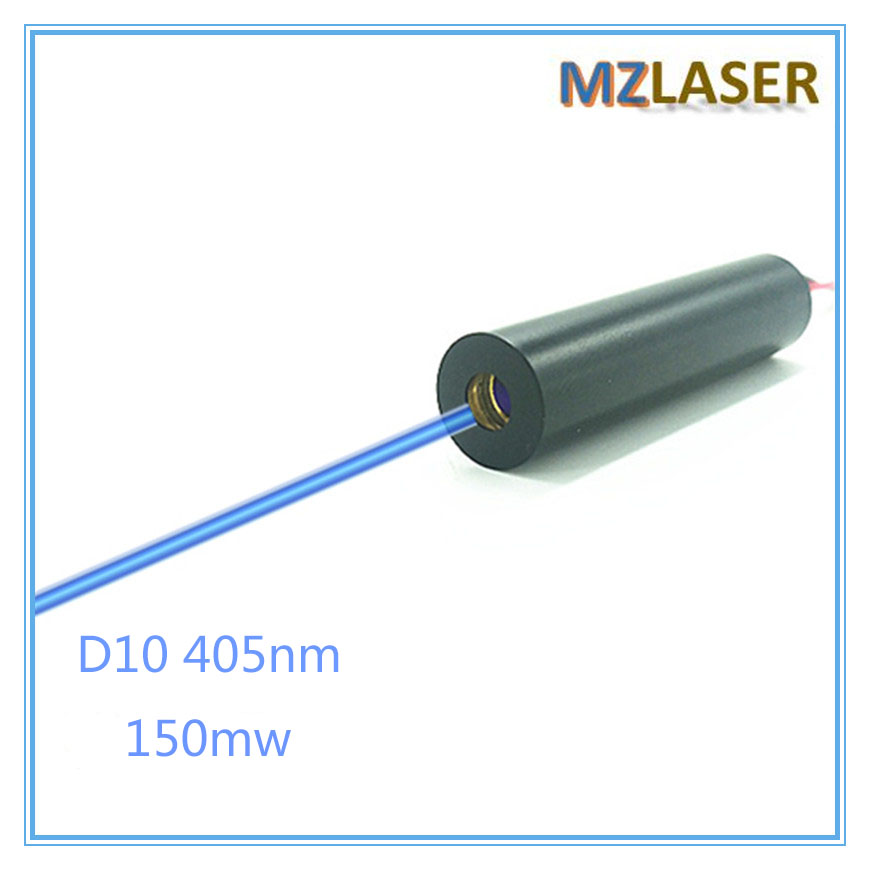 405nm150mw Blue-violet module Bio-fluorescent excitation light source Laser laser UV curing lamp