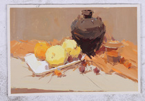 Original Water Powder Static 8 boiled water Pink Paints color Jing Original for collection Bar Café Hall Wall Decoration Painting