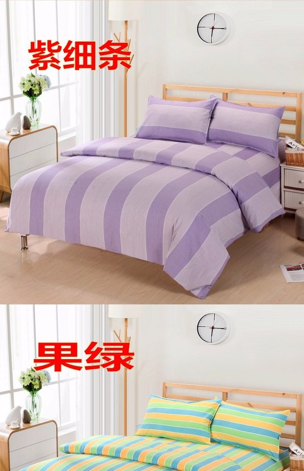 Cũ thô dày bông chăn chăn đơn đôi chăn sọc chăn đặc biệt cung cấp miễn phí vận chuyển dây kéo đóng cửa - Quilt Covers chăn lông cừu giá rẻ