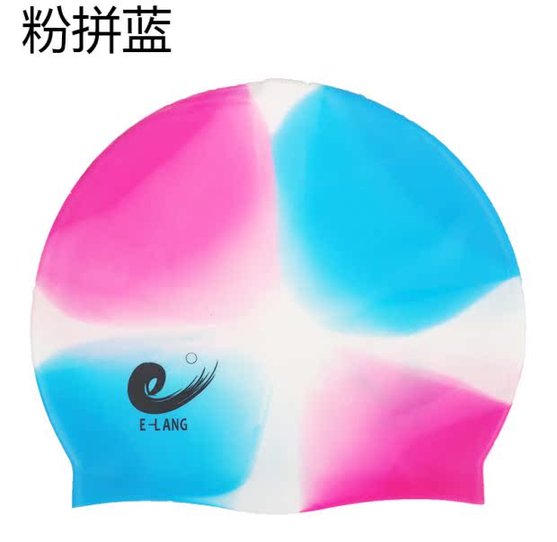 Ngoài ra sóng silicone mũ bơi căng mềm silicone không thấm nước mũ bơi trẻ em thiết bị bơi unisex mũ người lớn 	mũ bơi ko ướt tóc	
