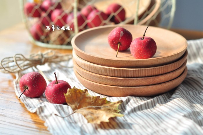 木 碟 đĩa ăn nhẹ coaster đĩa ăn trái cây dưa tấm đũa gỗ trắc