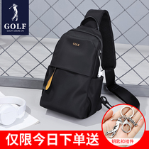 Golf New Chest Bag Mens Leisure Skew Cross 100 Hitch Men Bag Nylon Multifunction Tide Single Shoulder Mini Mens Bag