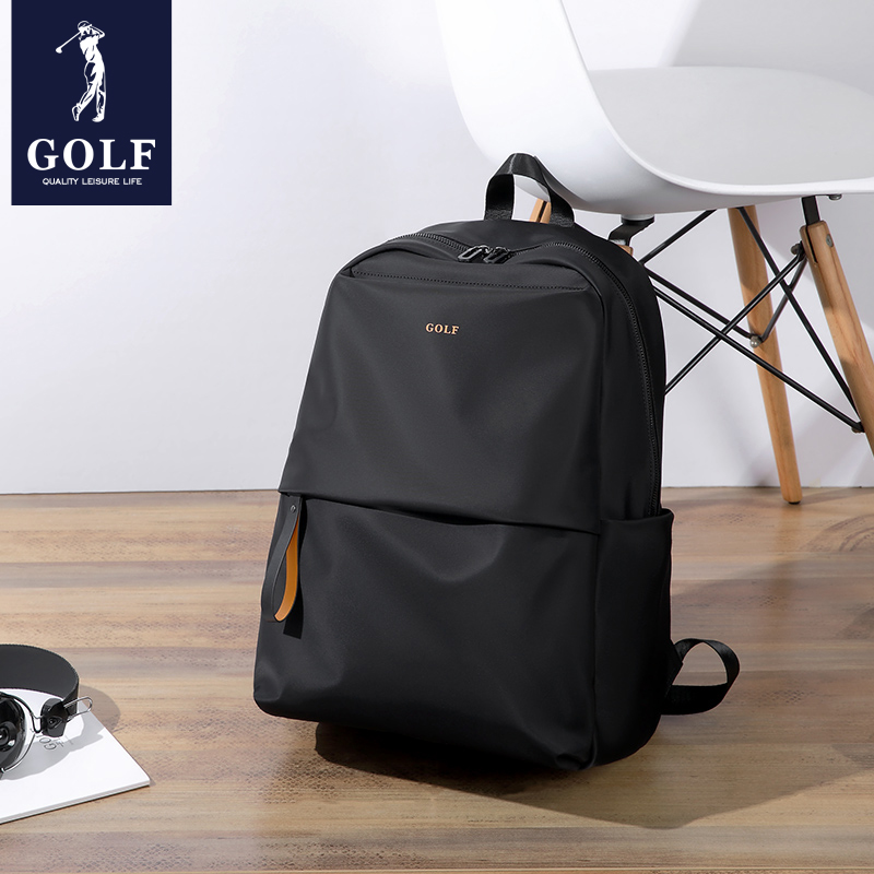 Golf backpack men's 15 6 inch computer bag anti-splash cloth bag multi-compartment large capacity waterproof travel bag