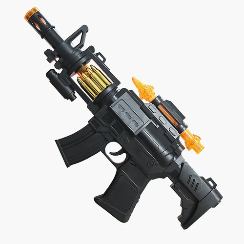 Музыкальный электрический легкий пистолет-пулемет, игрушка, вибрация, новая коллекция