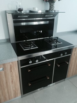 Huajieno Integrated Stove, All-In-One Stove for Home Use, Good Quality Integrated Stove Brand, 90 Cm, 2500, Free Shipping, Rear Row