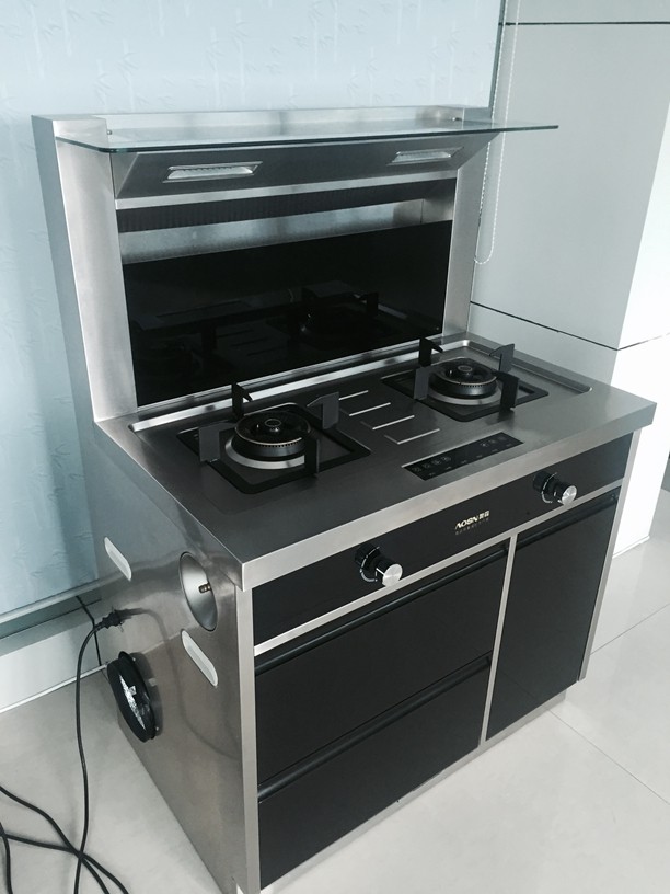Huajieno Integrated Stove, All-In-One Stove for Home Use, Good Quality Integrated Stove Brand, 90 Cm, 2500, Free Shipping, Rear Row