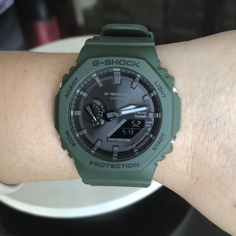 Casio Ga-B2100-3A/Fc-7A/Bnr-1/1A1/B001G-2A Solar-Powered Bluetooth Waterproof Men's Watch