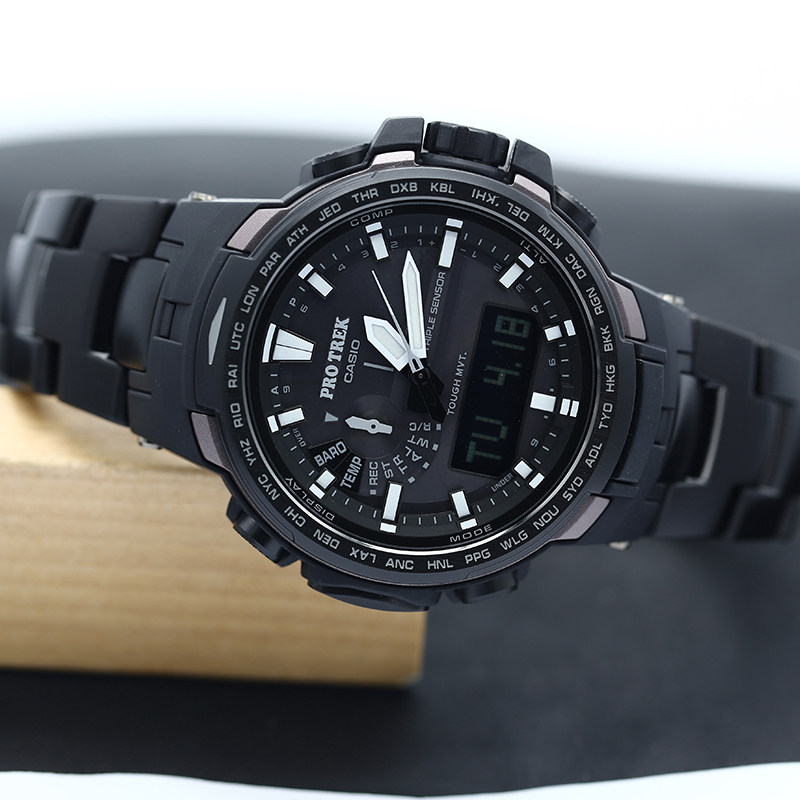 Casio Protrek Prw 6100y 1b 6000y Yt Fc 1 1a Light Energy Radio Wave Men S Watch