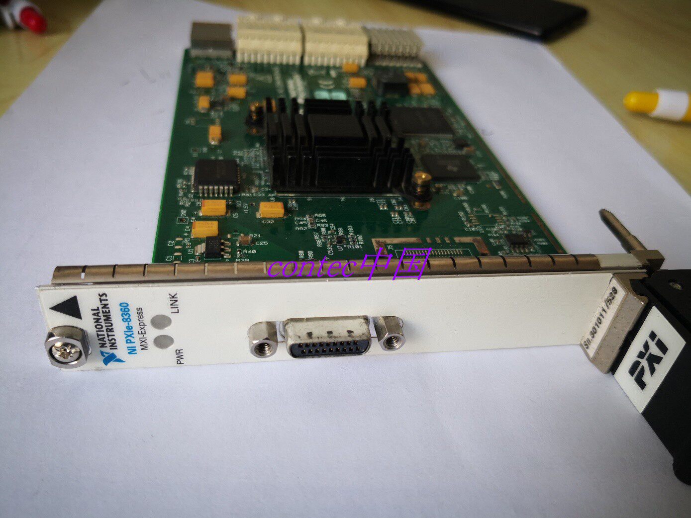 NI PXIE-8360 PXI-8360 Both cards have a welcome consultation