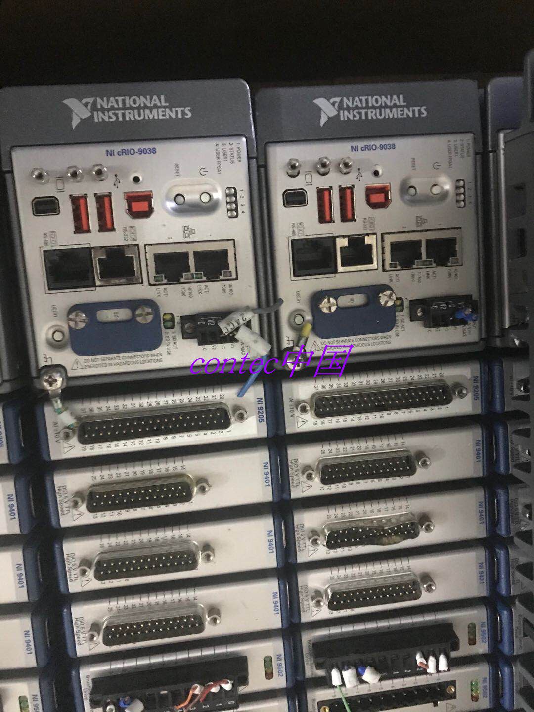 NI CRIO-9038 CRIO Controller NI-9401 9502 9402 9476 9205 9205 9403