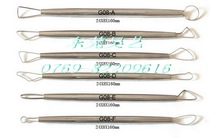 Clay Plastic 6 Pieces Stainless Steel Clay Plastic Tools Double Head Sculptures Tool Clay Sculptural Tools