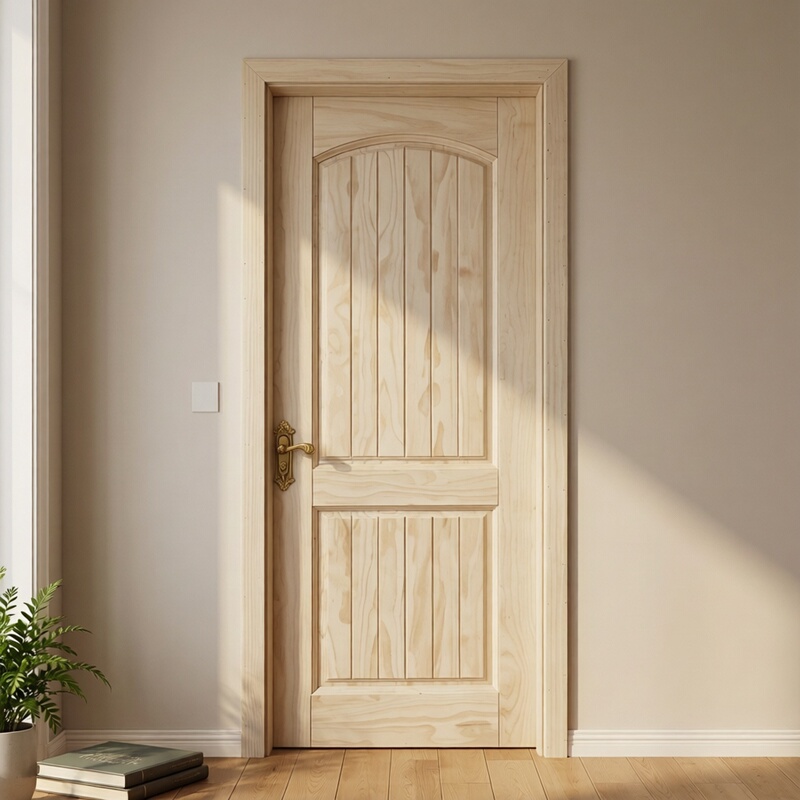 New Zealand Pine Door, Red Oak Door, Cherry Wood Door, Ash Wood Door, Natural Wood Door, Solid Wood Door, Bedroom Door, Interior Door