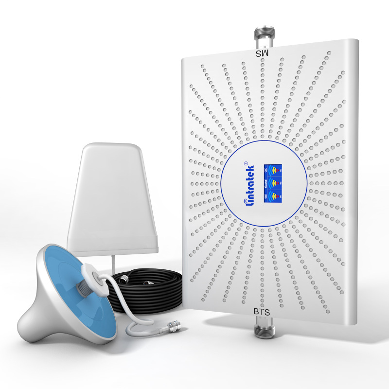 Lin Chuang 4g Three-Network Mobile Phone Signal Amplifier Booster Basement Villa Signal Amplification Receiver for Mountainous Areas Home Use