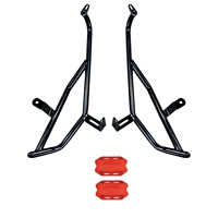 Задний бампер+красные кубики (утолщенная труба) двойная краска