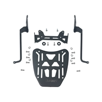 Крэккольная стальная каркавая каркас + армированная поддержка [сохранение оригинального заднего крыла] [Дизайн нагрузки 30 кг]