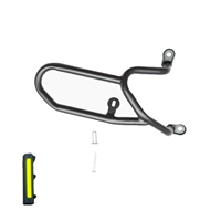 Выхлопная планка из черной углеродистой стали + черный клей [двухслойная краска]