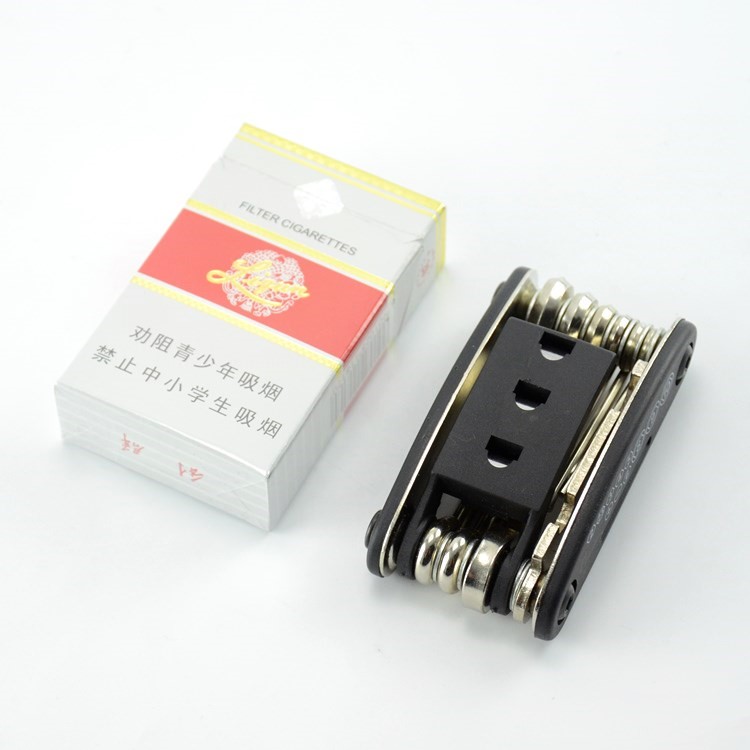 Xe máy phụ kiện đa năng công cụ kết hợp đa chức năng cầm tay hex cờ lê công cụ sửa chữa tay áo nhỏ tua vít 2 đầu