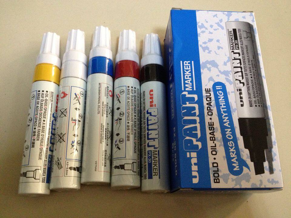 Japan imports Mitsubishi PX-30 remember pen sketched crude oil paint pen High Light Pen Tonic Lacquer Pen does not fall