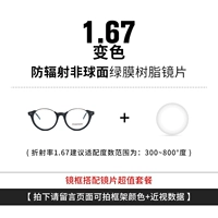 1.67 НЕ -Сферическая [Объектив с изменением цвета] Установите еду [Рамка съемки рамы сообщений+степень]