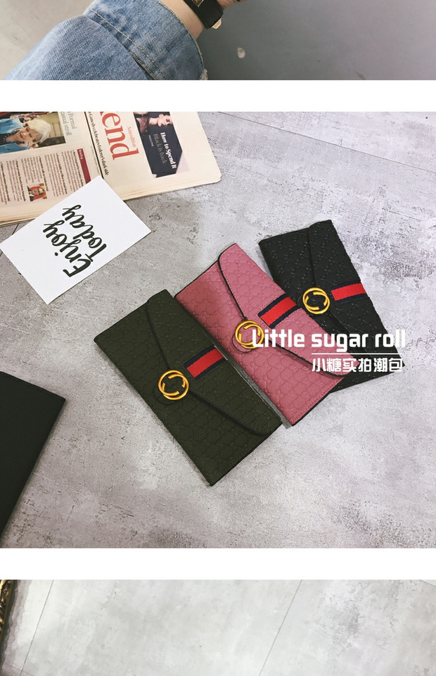 2018 phiên bản Hàn Quốc mới của ví nữ dài châu Âu và Hoa Kỳ ví nổi retro cá tính da hoang dã gói thư mục thẻ thủy triều ví da nam hàng hiệu